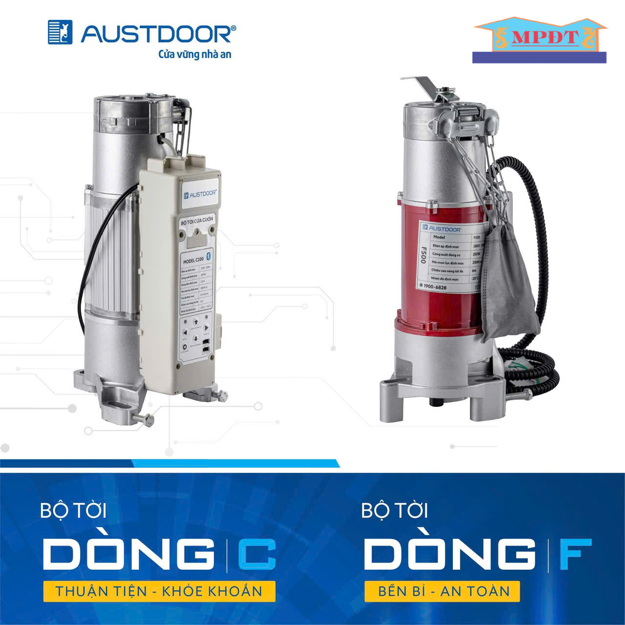 Bộ tời dòng C | dòng F